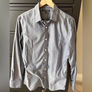 Men's Blue Dress Shirt